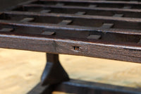 古色の風合いで風情あるガラス天板付きのやぐら炬燵(こたつ) DC8643 在庫1組