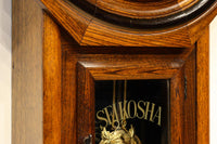 温かみある風合いに包まれたSEIKO社の振り子時計 DC8648