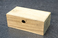 引き出し前面の杢目が美しい風格漂う硯箱 DC8673