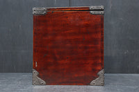 引き出し前面の杢目が美しい風格漂う硯箱 DC8673