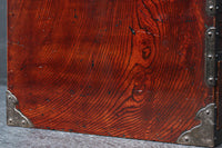 引き出し前面の杢目が美しい風格漂う硯箱 DC8673