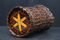 Antique tool (Bamboo flower basket) DC8692