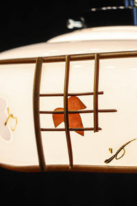 紅葉のセル装飾が可愛らしい電笠 DC8709