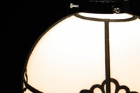 菊菱の装飾金具で格調溢れる電笠 DC8713