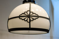 菊菱の装飾金具で格調溢れる電笠 DC8713