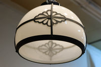 菊菱の装飾金具で格調溢れる電笠 DC8713