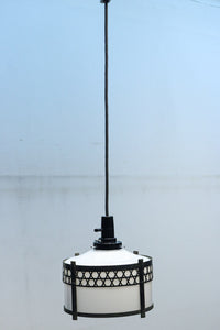 シンプルな籠目装飾の和モダンな電笠 DC8715