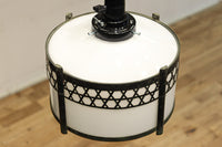 シンプルな籠目装飾の和モダンな電笠 DC8715