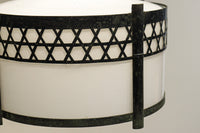 シンプルな籠目装飾の和モダンな電笠 DC8715