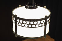 シンプルな籠目装飾の和モダンな電笠 DC8715