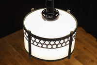 シンプルな籠目装飾の和モダンな電笠 DC8715