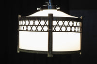 シンプルな籠目装飾の和モダンな電笠 DC8715