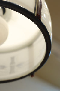 風情漂う竹雀の和柄が浮かぶ電笠 DC8718