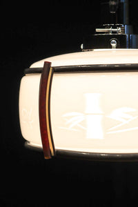 風情漂う竹雀の和柄が浮かぶ電笠 DC8718