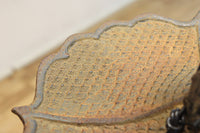 月蔓の透かし絵や青波海模様で風情ある球型吊り灯籠 DC8732