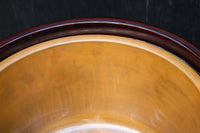 美しい艶色をした漆塗りの木製手あぶり火鉢 DC8742 在庫1個