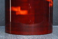 美しい艶色をした漆塗りの木製手あぶり火鉢 DC8742 在庫1個