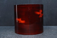 美しい艶色をした漆塗りの木製手あぶり火鉢 DC8742 在庫1個