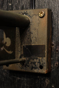 花柄透かし絵金具で趣き溢れるブラケット DC8754