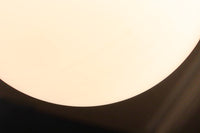 柔和な明かりで周囲を照らす球体型の電笠 DC8756