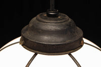 可愛らしい菊菱装飾金具を纏う雪洞型の電笠 DC8757