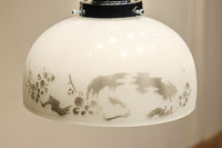 和柄模様を施した風情あるお椀型電笠 DC8758