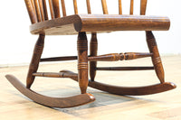 艶味を増した美しい色彩の風格漂うロッキングチェア DC8765