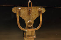 黒漆と繊細な模様入り装飾金具で風情ある挟み箱 DC8766