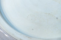 淡く色づく御本の模様が浮かぶ粉引大皿(共箱付き) DC8778