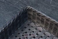 鮮やかな編み目模様の味わい溢れる竹編みの文入れ DC8779