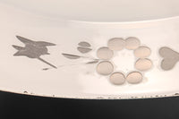 梅の花と小鳥の透かし模様が上品な電笠 DC8791