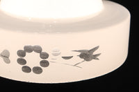 梅の花と小鳥の透かし模様が上品な電笠 DC8791