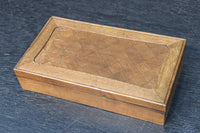 市松模様の寄木細工が引き立つ小箱 DC8792a 在庫(a1:0 a2:1)個