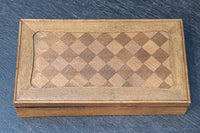市松模様の寄木細工が引き立つ小箱 DC8792a 在庫(a1:0 a2:1)個