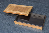 市松模様の寄木細工が引き立つ小箱 DC8792a 在庫(a1:0 a2:1)個