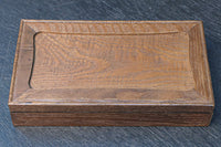 シンプルな装飾で杢目を引き立てる小箱 DC8792b