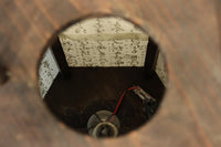 崩し文字で文章を書いた和紙付き六角型行灯(あんどん) DC8811