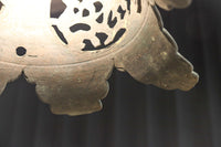 幻想的な雰囲気漂う真鍮製吊り灯籠 DC8812