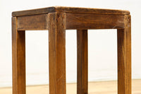 柔らかな風合いの懐かしい味のある角スツール DC8835abcd 在庫(a:1 b:1 c:1 d:1)脚