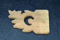 Set of 5 small carved ornaments DC8841ab