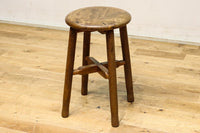 安定感のある造りで風合い豊かな温かみのあるスツール DC8844