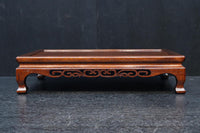 艶みある色彩に大らかな杢目が浮かび華のある置台 DC8851