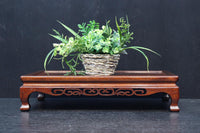 艶みある色彩に大らかな杢目が浮かび華のある置台 DC8851