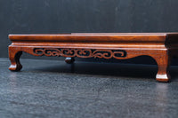 艶みある色彩に大らかな杢目が浮かび華のある置台 DC8851