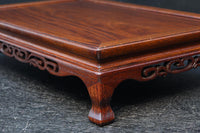 艶みある色彩に大らかな杢目が浮かび華のある置台 DC8851