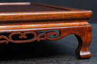 艶みある色彩に大らかな杢目が浮かび華のある置台 DC8851