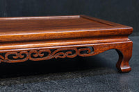 艶みある色彩に大らかな杢目が浮かび華のある置台 DC8851