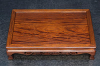 艶みある色彩に大らかな杢目が浮かび華のある置台 DC8851