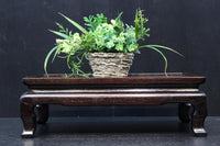 艶やかな風合いに美しい杢目が浮かぶ上品な置台 DC8852