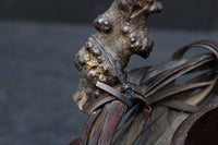 造形的なデザインで風情溢れる花カゴ DC8856 在庫1組